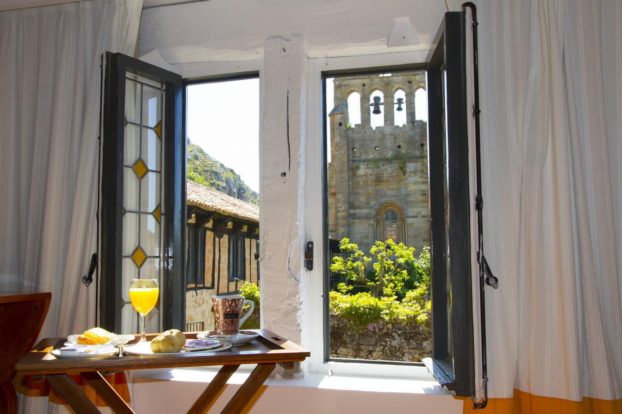 Aguilar de Campóo Hotel Posada Santa Maria La Real מראה חיצוני תמונה