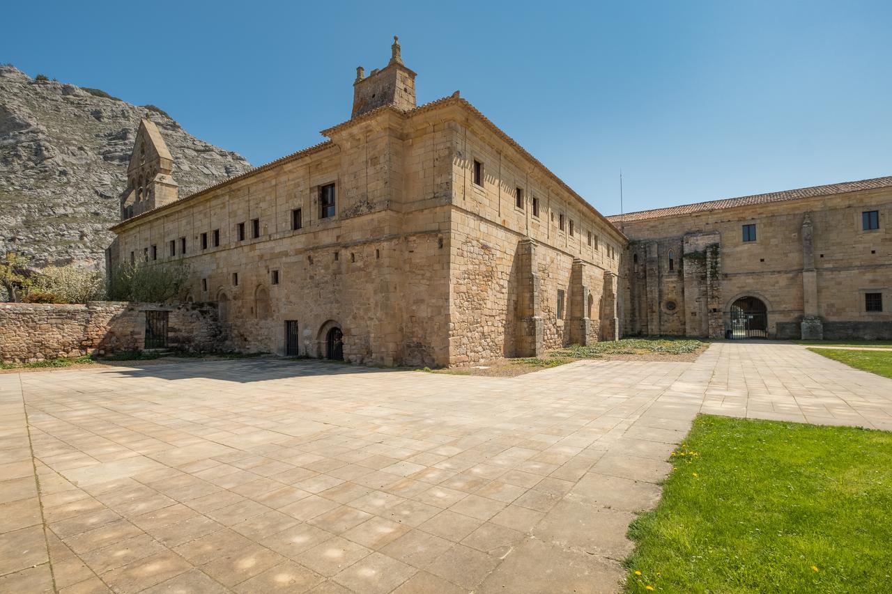 Aguilar de Campóo Hotel Posada Santa Maria La Real מראה חיצוני תמונה